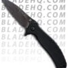 Kershaw Zing Liner Lock Knife Black (3" Damascus) 1735DAM -Blade HQ 1735damkershawdamascusfront2