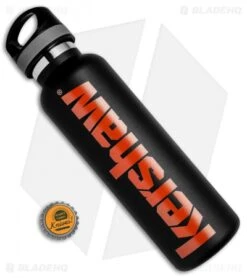 Kershaw 2018 Stainless Steel Insulated Water Bottle (20 Oz.) -Blade HQ Kershaw 2018 SS Insulated Water Bottle 20oz BHQ 81080 jr bottlecap