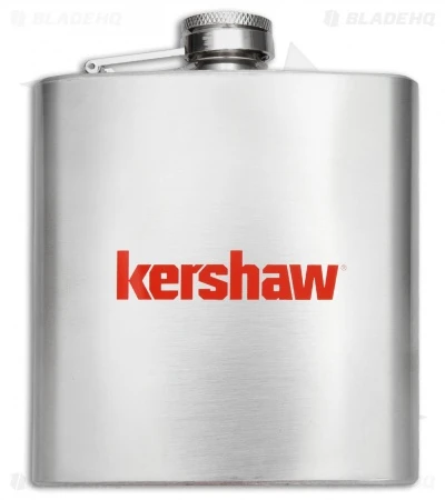 Kershaw 6 Oz. Stainless Steel Flask 3 Kershaw 6 Oz. Stainless Steel Flask