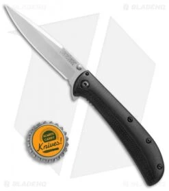 Kershaw Al Mar AM-3 Assisted Opening Knife Black G-10 (3" Satin) -Blade HQ Kershaw AM 3 black G10 satin BHQ 68823 er size