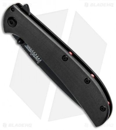 Kershaw Al Mar AM-3 Assisted Opening Knife Black G-10 (3" Black) 2335BLK 4 Kershaw Al Mar AM-3 Assisted Opening Knife Black G-10 (3" Black) 2335BLK - Image 2