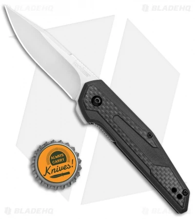 Kershaw Anso Fraxion Liner Lock Knife CF/Black G-10 (2.75" Satin) 1160SAT 6 Kershaw Anso Fraxion Liner Lock Knife CF/Black G-10 (2.75" Satin) 1160SAT - Image 4