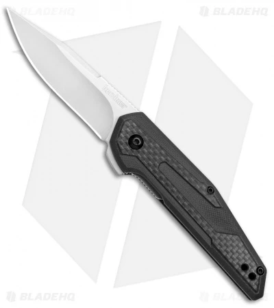 Kershaw Anso Fraxion Liner Lock Knife CF/Black G-10 (2.75" Satin) 1160SAT 3 Kershaw Anso Fraxion Liner Lock Knife CF/Black G-10 (2.75" Satin) 1160SAT
