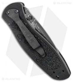 Kershaw Blur Assisted Opening Knife Black Aluminum (3.375" Damascus) 1670BLKDAM 9 Kershaw Blur Assisted Opening Knife Black Aluminum (3.375" Damascus) 1670BLKDAM -Blade HQ Kershaw Blur Assisted Opening Knife Black Aluminum Damascus 1670BLKDAM BHQ 107879 kp side jr