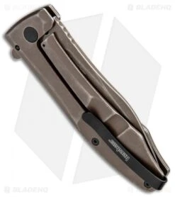 Kershaw Boilermaker Assisted Opening Frame Lock Knife Brown (3.3" Brown) 3475 -Blade HQ Kershaw Boilermaker Assisted Opening FL Brown Brown 3475 BHQ 94084 jr side