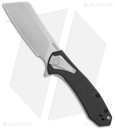 Kershaw Bracket Cleaver Assisted Frame Lock Knife Black G-10 (3.4" SW) 3455 3 Kershaw Bracket Cleaver Assisted Frame Lock Knife Black G-10 (3.4" SW) 3455