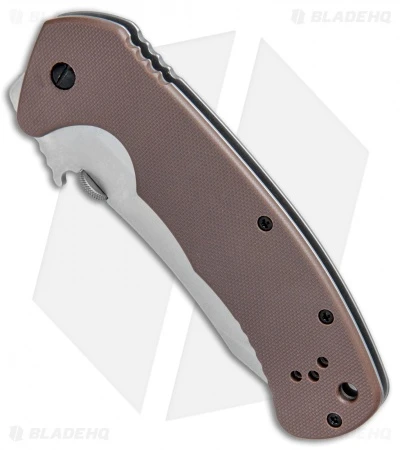 Kershaw CQC-11K Frame Lock Knife Brown G-10 (3.5" Stonewash) 6031 4 Kershaw CQC-11K Frame Lock Knife Brown G-10 (3.5" Stonewash) 6031 - Image 2