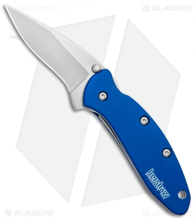 Kershaw Chive Assisted Opening Knife Navy Blue (1.94" Stonewash) 1600NBSW 3 Kershaw Chive Assisted Opening Knife Navy Blue (1.94" Stonewash) 1600NBSW