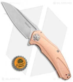 Kershaw Copper Natrix XL Sub-Frame Lock Knife (3.75" Stonewash) 7008CU 10 Kershaw Copper Natrix XL Sub-Frame Lock Knife (3.75" Stonewash) 7008CU -Blade HQ Kershaw Copper Natrix XL Sub FL SW 7008CU BHQ 105985 jr bottlecap