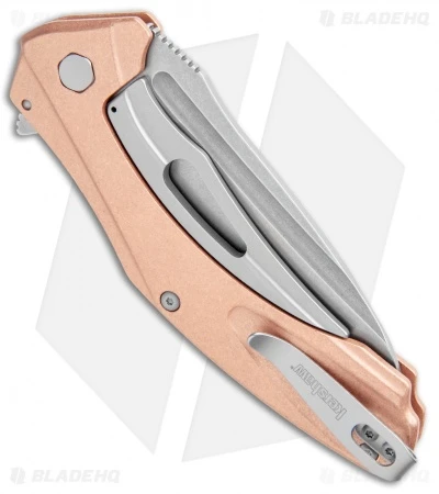 Kershaw Copper Natrix XL Sub-Frame Lock Knife (3.75" Stonewash) 7008CU 5 Kershaw Copper Natrix XL Sub-Frame Lock Knife (3.75" Stonewash) 7008CU - Image 3