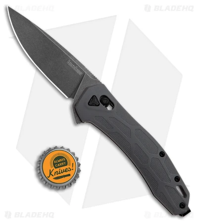 Kershaw Covalent Bar Lock Knife Gray FRN (3.5" Black Stonewash D2) 2042 6 Kershaw Covalent Bar Lock Knife Gray FRN (3.5" Black Stonewash D2) 2042 - Image 4