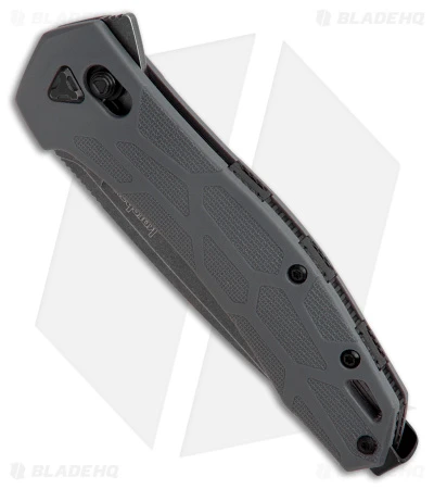 Kershaw Covalent Bar Lock Knife Gray FRN (3.5" Black Stonewash D2) 2042 4 Kershaw Covalent Bar Lock Knife Gray FRN (3.5" Black Stonewash D2) 2042 - Image 2