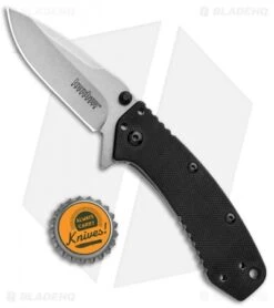 Kershaw Cryo Assisted Opening Flipper Knife Black G-10 (2.75" D2) Exclusive 13 Kershaw Cryo Assisted Opening Flipper Knife Black G-10 (2.75" D2) Exclusive -Blade HQ Kershaw Cyro Assited Opening Black G 10 D2 BHQ 91319 jr bottlecap