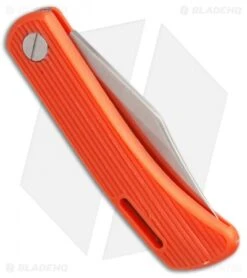Kershaw D.W.O. Classic 3000 Lockback Knife Orange (2.38" Satin) -Blade HQ Kershaw DWO classic 3000 orange satin BHQ 11772 er side