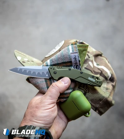 Kershaw Dividend Assisted Opening Knife Olive (3" Composite) 1812OLCB 7 Kershaw Dividend Assisted Opening Knife Olive (3" Composite) 1812OLCB - Image 5