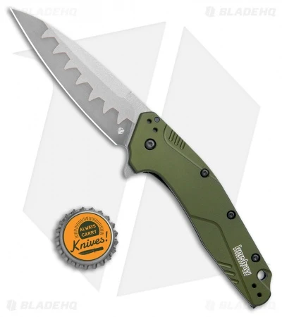 Kershaw Dividend Assisted Opening Knife Olive (3" Composite) 1812OLCB 6 Kershaw Dividend Assisted Opening Knife Olive (3" Composite) 1812OLCB - Image 4