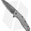 Kershaw Dividend Assisted Opening Knife Gray Aluminum (3" Damascus) 1812GRYDAM 1 Kershaw Dividend Assisted Opening Knife Gray Aluminum (3" Damascus) 1812GRYDAM -Blade HQ Kershaw Dividend Gray Damascus BHQ 74790 er