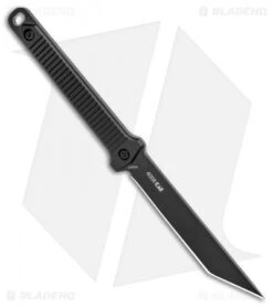 Kershaw Dune Tanto Neck Sword Knife (3.8" Black) 4008 -Blade HQ Kershaw Dune Tanto Neck Sword Black 4008 BHQ 27406 jr spine