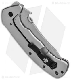 Kershaw CQC-11K D2 Frame Lock Knife Brown G-10 (3.5" Stonewash) 6031D2 -Blade HQ Kershaw Emerson CQC 11K D2 FL Brown G 10 SW 6031D2 BHQ 101840 jr side