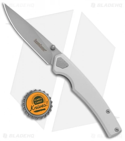 Kershaw Epistle Liner Lock Knife Gray (3" Bead Blast) 2131 6 Kershaw Epistle Liner Lock Knife Gray (3" Bead Blast) 2131 - Image 4