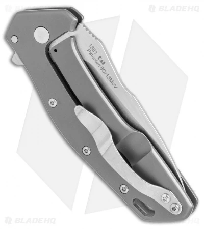 Kershaw Eris Assisted Opening Knife Gray (3" Stonewash) 1881 4 Kershaw Eris Assisted Opening Knife Gray (3" Stonewash) 1881 - Image 2