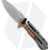 Kershaw Frontrunner Frame Lock Knife Black/Copper Steel (3.1" Stonewash) 2039 -Blade HQ Kershaw Frontrunner Knife Black SW Copper SW BHQ 178502 jr