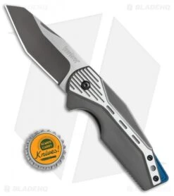 Kershaw GTC Malt Assisted Opening Knife (3" Gray) 5520 B03 -Blade HQ Kershaw GTC Malt assisted opening knife gray 5520 BHQ 52192 er bottlecap 1