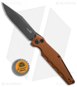Kershaw Galyean Launch 7 Automatic Knife Earth Brown (3.75" Black) 7900EB -Blade HQ Kershaw Galyean Launch 7 Earth Brown black BHQ 75928 er bottlecap