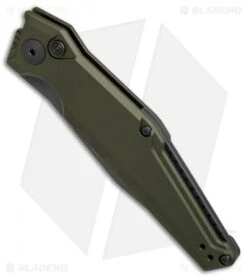 Kershaw Galyean Launch 7 Automatic Knife OD Green (3.75" Black) 7900OL -Blade HQ Kershaw Galyean Launch 7 OD Green black BHQ 75927 er spine