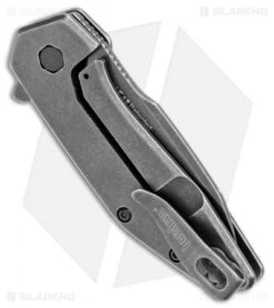 Kershaw Gravel Assisted Opening Knife Stainless Steel (2.5" BlackWash ) 2065 8 Kershaw Gravel Assisted Opening Knife Stainless Steel (2.5" BlackWash ) 2065 -Blade HQ Kershaw Gravel Assisted Opening Stainless Steel Black Wash 2065 BHQ 106045 jr side