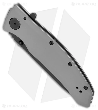 Kershaw Grid Assisted Opening Flipper Knife (3.75" Black) 2200 4 Kershaw Grid Assisted Opening Flipper Knife (3.75" Black) 2200 - Image 2