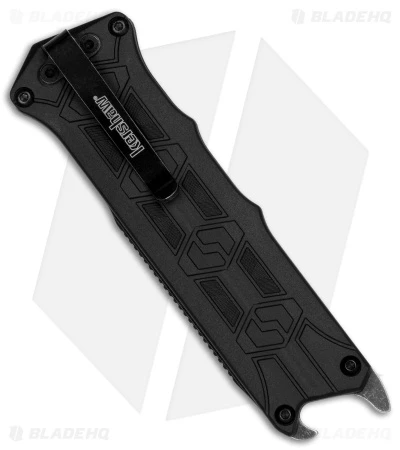 Kershaw Interstellar Manual Sliding Button Lock OTF Knife Black (2.7" Blackwash) 4 Kershaw Interstellar Manual Sliding Button Lock OTF Knife Black (2.7" Blackwash) - Image 2