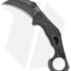 Kershaw Outlier Assisted Karambit Knife Black GRN (2.5" Black Stonewash) 2064 1 Kershaw Outlier Assisted Karambit Knife Black GRN (2.5" Black Stonewash) 2064 -Blade HQ Kershaw Karambit Black Dark SW jr