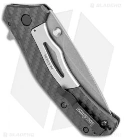 Kershaw Knockout Assisted Opening Knife Carbon Fiber (3.25" SW M390) 1870CFM390 -Blade HQ Kershaw Knockout Assisted Opening CF SW 1870CFM390 BHQ 109087 jr side