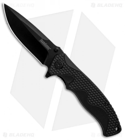 Kershaw 1338B A/O Liner Lock Knife Black GFN (3.5" Black) 3 Kershaw 1338B A/O Liner Lock Knife Black GFN (3.5" Black)