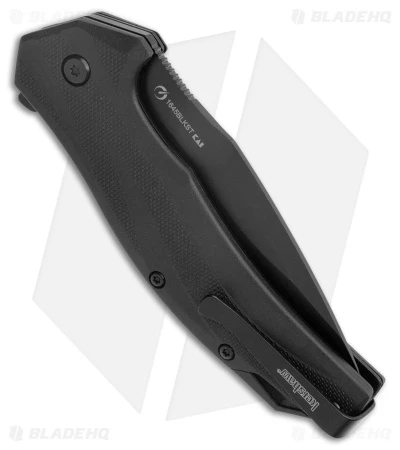 Kershaw Lateral Spring Assisted Knife Black GRN (3" Black Serr) 1645BLKST 5 Kershaw Lateral Spring Assisted Knife Black GRN (3" Black Serr) 1645BLKST - Image 3
