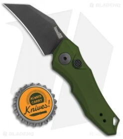 Kershaw Launch 10 Automatic Knife Olive Green (1.9" Black) 7350OLBLK 9 Kershaw Launch 10 Automatic Knife Olive Green (1.9" Black) 7350OLBLK -Blade HQ Kershaw Launch 10 Auto Olive Green Black KER7350OLBLK BHQ 115105 jr bottlecap