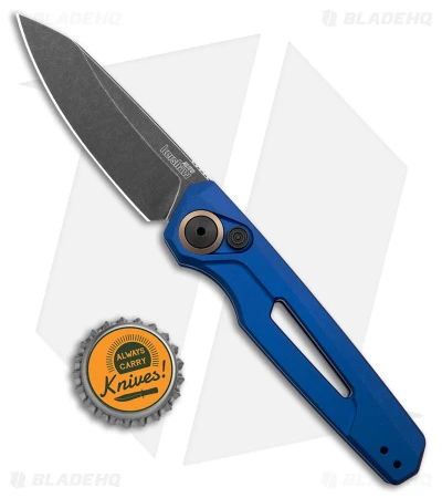 Kershaw Launch 11 Automatic Knife Blue Aluminum (2.75" Blackwash) 7550BLU 6 Kershaw Launch 11 Automatic Knife Blue Aluminum (2.75" Blackwash) 7550BLU - Image 4