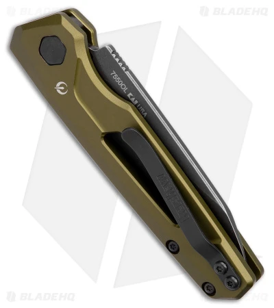 Kershaw Launch 11 Automatic Knife OD Green Aluminum (2.75" Blackwash) 7550OL 5 Kershaw Launch 11 Automatic Knife OD Green Aluminum (2.75" Blackwash) 7550OL - Image 3