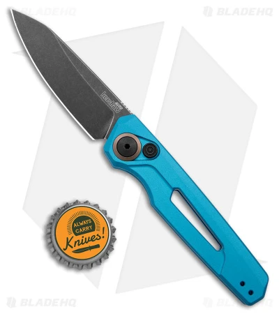 Kershaw Launch 11 Automatic Knife Teal Aluminum (2.75" Blackwash) 7550TEAL 6 Kershaw Launch 11 Automatic Knife Teal Aluminum (2.75" Blackwash) 7550TEAL - Image 4