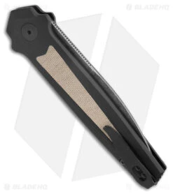 Kershaw Launch 15 MagnaCut Automatic Knife Aluminum/Micarta (3.8" Black SW) 7950 8 Kershaw Launch 15 MagnaCut Automatic Knife Aluminum/Micarta (3.8" Black SW) 7950 -Blade HQ Kershaw Launch 15 Knife Black Micarta BW BHQ 178514 jr side