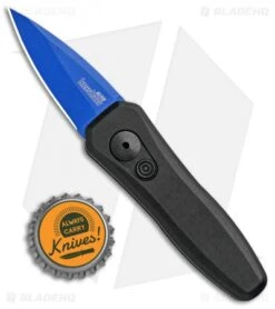 Kershaw Launch 4 CA Legal Automatic Knife Black (1.9" Blue) BHQ Exclusive 13 Kershaw Launch 4 CA Legal Automatic Knife Black (1.9" Blue) BHQ Exclusive -Blade HQ Kershaw Launch 4 CA Legal Auto Black Blue 7500BLKBLU BHQ 99482 jr bottlecap
