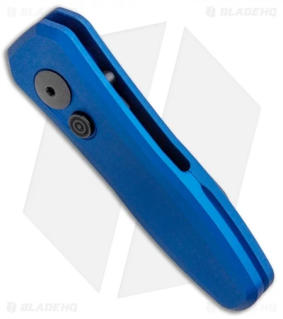 Kershaw Launch 4 CA Legal Automatic Knife Blue (1.9" Damascus) BHQ Exclusive 4 Kershaw Launch 4 CA Legal Automatic Knife Blue (1.9" Damascus) BHQ Exclusive - Image 2