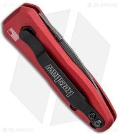 Kershaw Launch 4 CA Legal Automatic Knife Red (1.9" Damascus) 13 Kershaw Launch 4 CA Legal Automatic Knife Red (1.9" Damascus) -Blade HQ Kershaw Launch 4 CA Legal Auto Red Damascus 7500RDDAM BHQ 91649 jr side