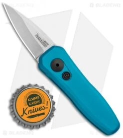 Kershaw Launch 4 CA Legal Automatic Knife Teal (1.9" Stonewash) 12 Kershaw Launch 4 CA Legal Automatic Knife Teal (1.9" Stonewash) -Blade HQ Kershaw Launch 4 CA Legal Auto Teal SW KER7500TEALSW BHQ 92074 jr bottlecap