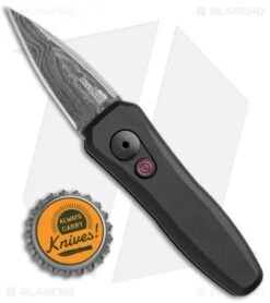 Kershaw Launch 4 CA Legal Automatic Knife (1.9" Damascus) BHQ Exclusive -Blade HQ Kershaw Launch 4 CA Legal Damascus 7500DAM BHQ 67750 jr bottlecap