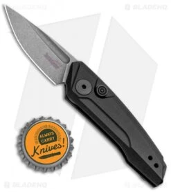 Kershaw Launch 9 Automatic Knife Black (1.8" Working Finish) 7250 -Blade HQ Kershaw Launch 9 Auto Black Working Finish 7250 BHQ 94066 jr bottlecap