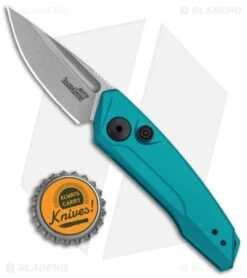 Kershaw Launch 9 Automatic Knife Teal (1.8" Working) 7250TEALSW -Blade HQ Kershaw Launch 9 Auto Blue Working KER7250TEALSW BHQ 115103 jr bottlecap