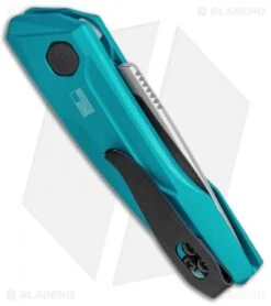 Kershaw Launch 9 Automatic Knife Teal (1.8" Working) 7250TEALSW -Blade HQ Kershaw Launch 9 Auto Blue Working KER7250TEALSW BHQ 115103 jr side
