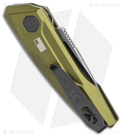Kershaw Launch 9 Automatic Knife OD Green Aluminum (1.8" Black SW) 7250OLBW 5 Kershaw Launch 9 Automatic Knife OD Green Aluminum (1.8" Black SW) 7250OLBW - Image 3